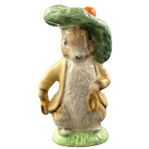 Royal Albert England Beatrix Potter Benjamin Bunny Ears In Shoes In 1989 BP 6a